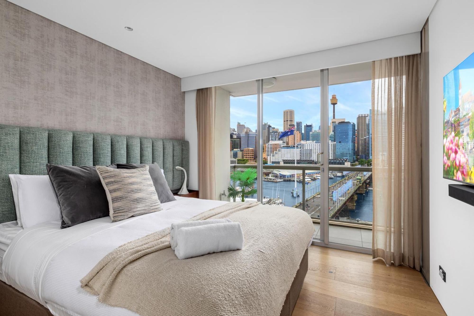 3 Bedroom Darling Harbour Apartment Sidney Dış mekan fotoğraf